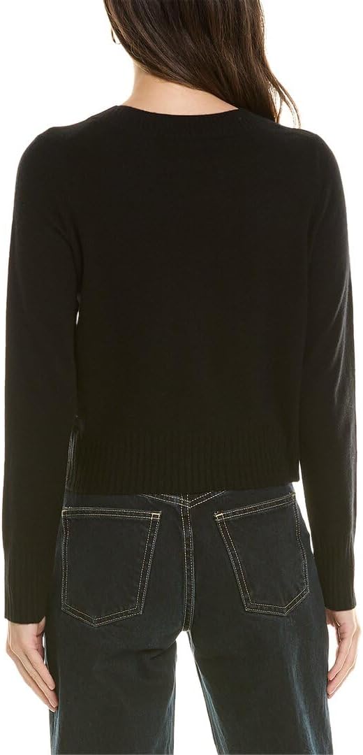 Women's Cropped V Neck Pullover