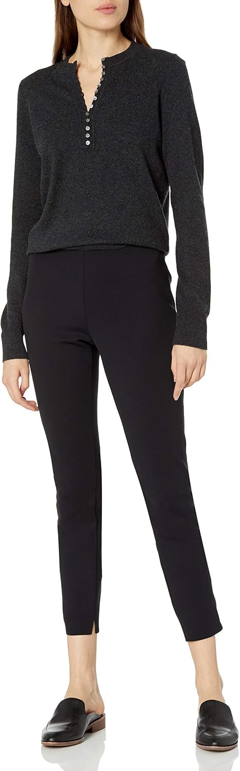 Women's Button Placket Henley