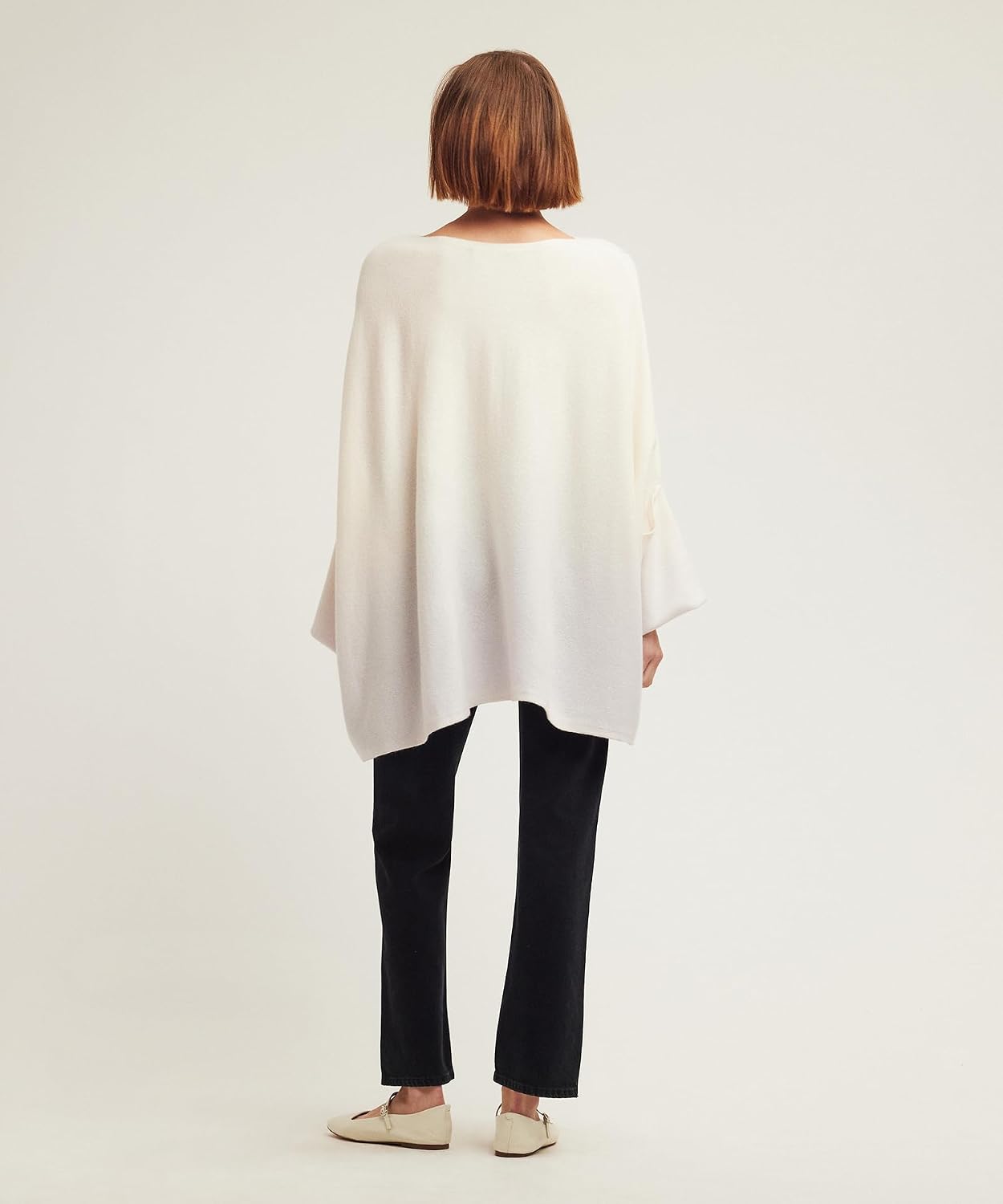 Women's Ombre Poncho Sweater