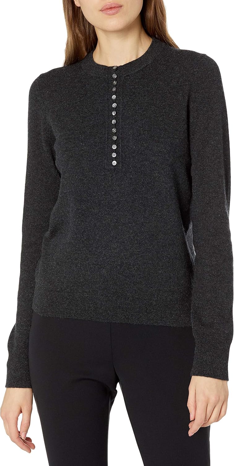 Women's Button Placket Henley